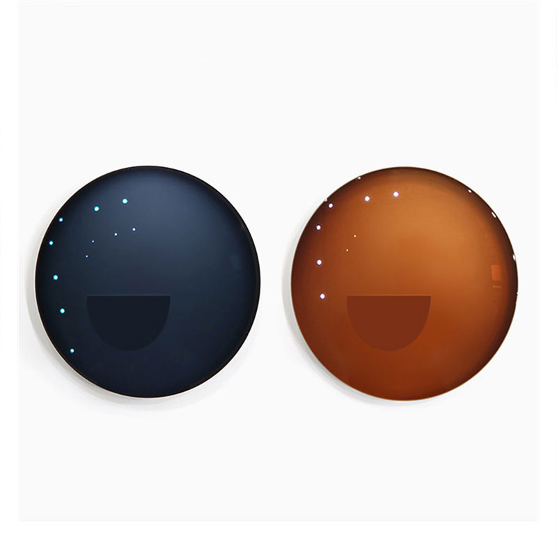 Lente superior plana fotocromática bifocal 1.56 HMC/SHMC