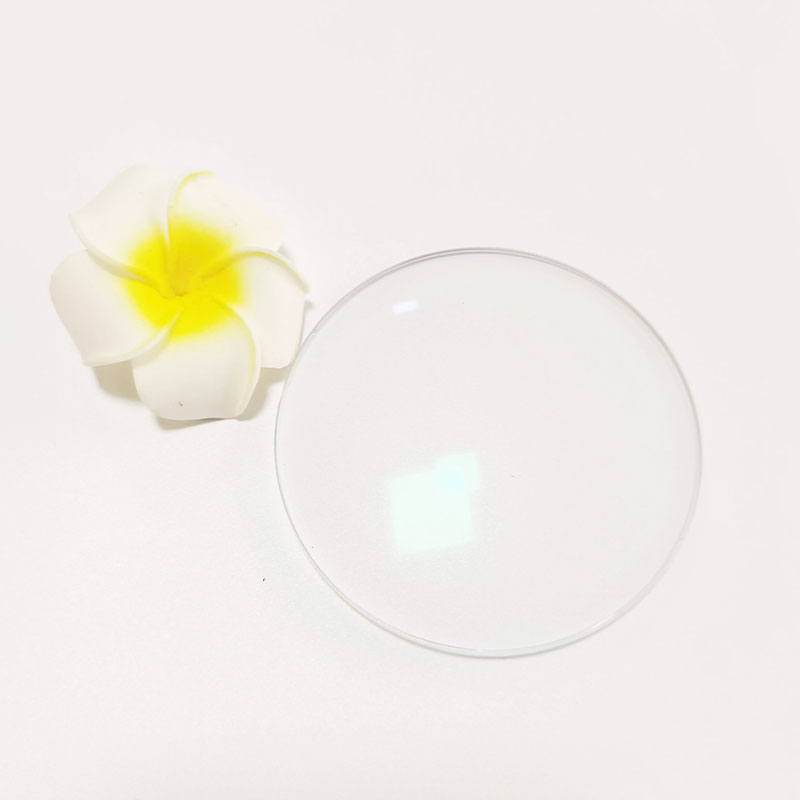 Lente de visão única de bloco azul semi-acabado 1.74