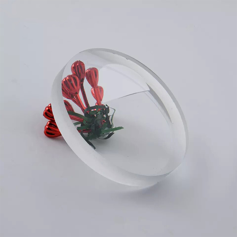 Lente bifocal superior plana semiacabada 1.56