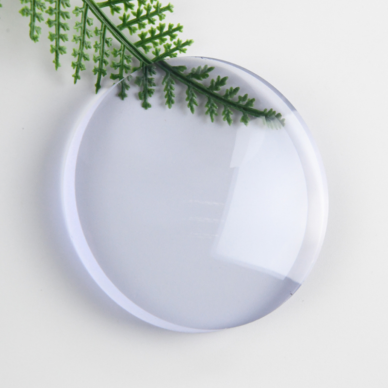 Lente de visão única de bloco azul semi-acabado 1.60