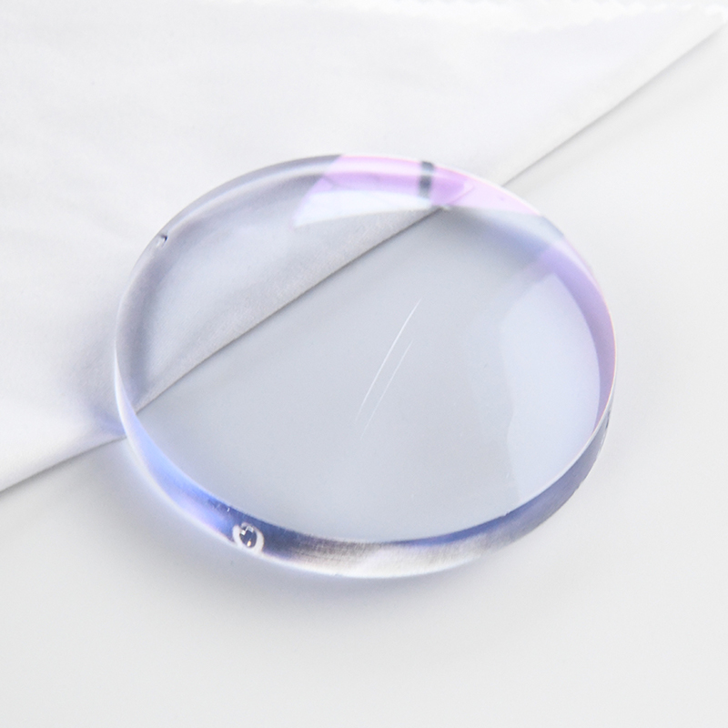 Lente de visão única de bloco azul semi-acabado 1.60